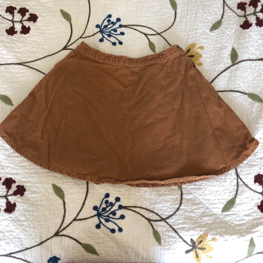 corduroy American Apparel circle skirt